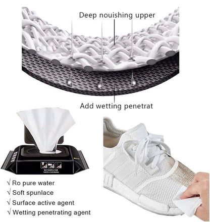 Solex™ - Instant Shoe Cleaning Wipes