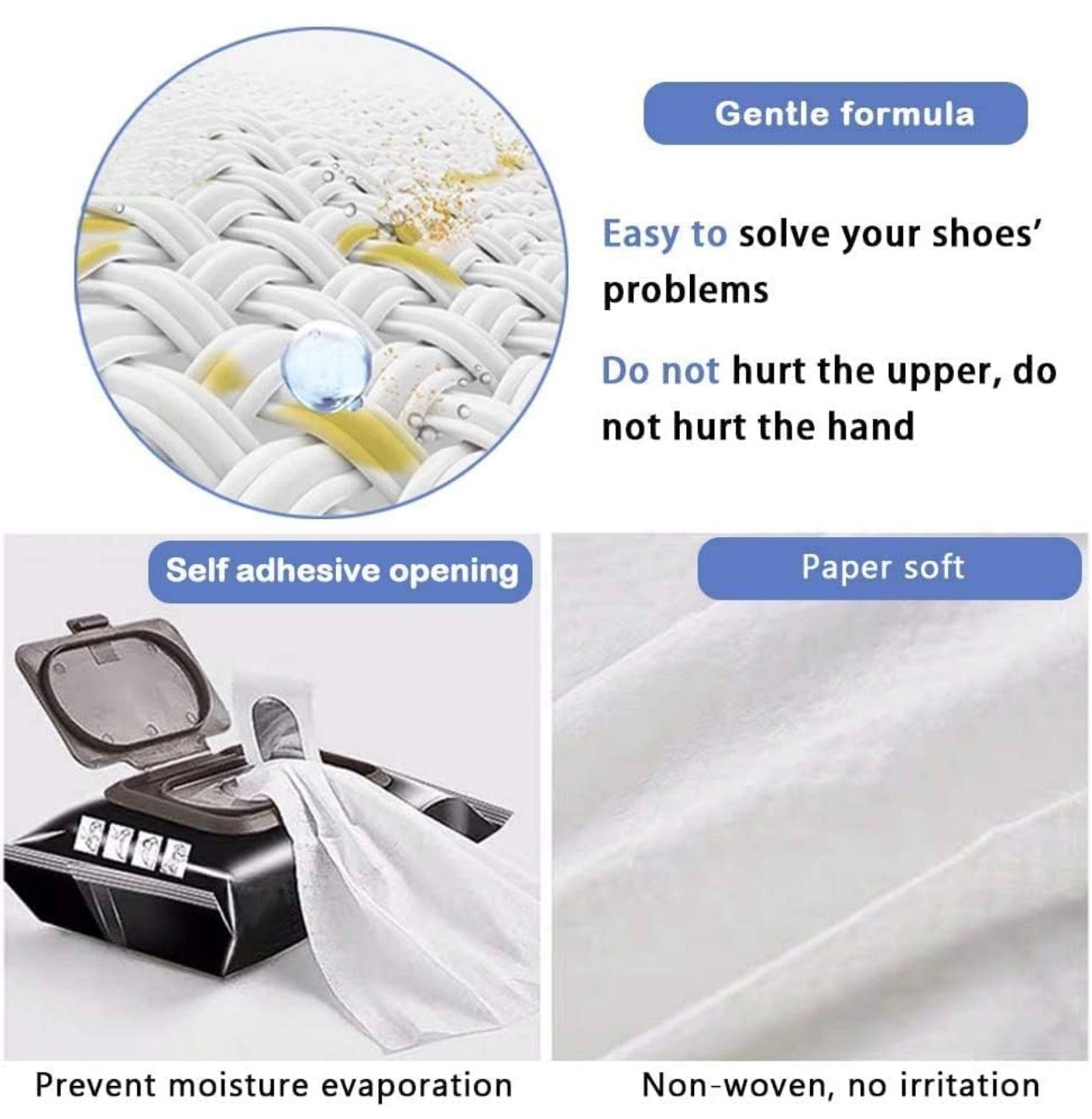 Solex™ - Instant Shoe Cleaning Wipes